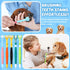 20 7 Inch 3 Vesici Pcs Dog Toothbrush Sided Pet Teeth Cleaning Brush Dental Care Suitable for Dog Most Pets Cat Puppy