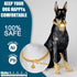 14mm Gold Cuban Link Dog Chain Collar with Snap Buckle, 18K Gold Plated Stainless Steel for Small Medium Large Dogs