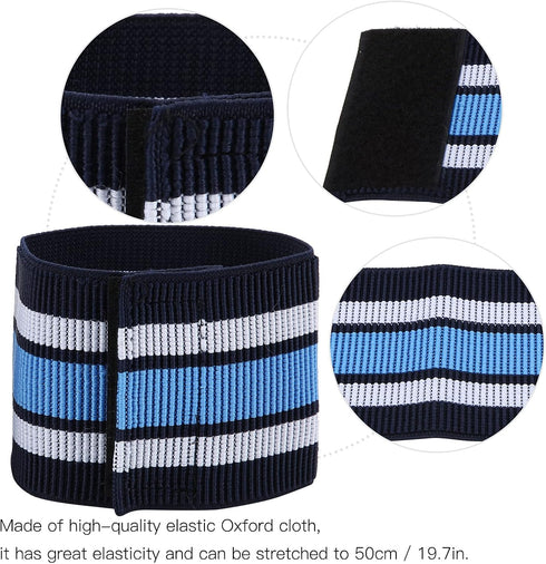 SUNGOOYUE Cycling Ankle Bands, Elastic Oxford Cloth Riding Leg Strap for Outdoor Cycling Safety