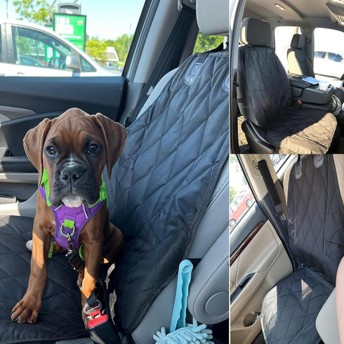 600D AsFrost Dog Seat Cover Cars Trucks SUVs, Thick Waterproof Pet Car Seat Cover Dog, Heavy Duty & Wear-Resistant