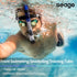 Seago Swim Snorkel for Lap Swimming, Dry Top Front Snorkel Gear for Adult Youth, Comfy Head Pads, Food-Grade Silicone