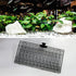 10pcs Aquarium Divider Isolation Board Partition Pane Separator Black Mixed Breeding with 20pcs Sucker Clips