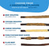 Best Bully Sticks All Natural Dog Chews - 6 Inch Chicken Wrapped Beef Collagen Sticks - USA Baked & Packed, Rawhide