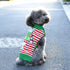 Dog Christmas Sweater for Small Medium Dogs, Knitted Soft Warm Holiday Clothes with Cute Bear Striped Design (XL, Green