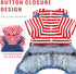 Small Dog Hoodie Clothes Cute Stripe Shirts Denim Jumpsuit One-Piece Outfit for Small Medium Dogs Cats Boy Girl