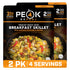 Peak Refuel Breakfast Skillet 2-Pack | Freeze Dried Backpacking, Camping & Emergency