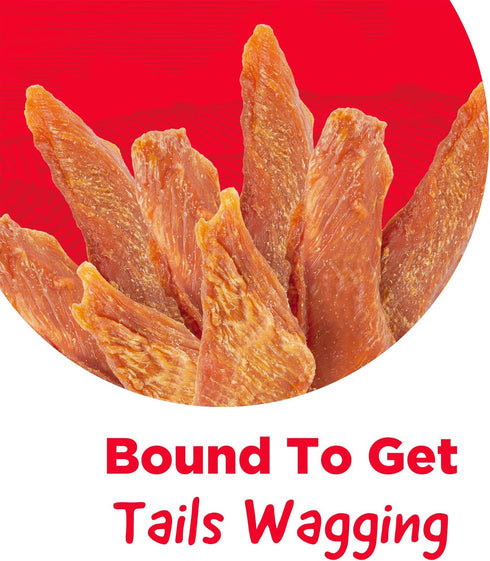 Country 32 oz Kitchen Chicken Jerky Tender Dog Treats, Made with Real Chicken, High Protein, Low Fat, No Artificial