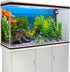 YongFoto Fish Tank Background, 30x18 inch River Bed Waterweeds Underwater World Backdrop for Terrarium