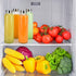 18oz Set 6, Sursip Glass Water Bottle of Clear glass juice bottle for juicingReusable Drinking Bottles with Stainless