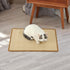 FUKUMARU Cat Scratcher Mat, 23.6 X 15.7 Inch Natural Sisal Mats, Horizontal Floor Scratching Pad, Protect Couch