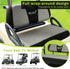Set G29 Golf Cart Seat Covers Front and Rear Fit for Club Car Precedent Club Car Tempo Yamaha Front Seat Cushion