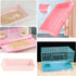 SquEqu 50 Pack Disposable Rabbit Litter Box Liners Disposable Rabbit Cage Cover Liner Waterproof Plastic Wrap