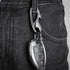 TISUR Titanium Carabiner Key Holder - Anti-Lost Quick Release Heavy Duty Bottle Opener Car Key Chain for Men
