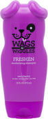 Wags & Wiggles Freshen Deodorizing Dog Shampoo, Very Berry Scent - Odor-Eliminating Dog Shampoo with