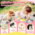 Pink Puppy Toys for Teething, 23 Pack of Interactive Chew Toys for Puppies, Cute Small Dog Toys