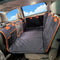 Diiouogs Dog Car Seat Cover for Back Seat Waterproof Pet Hammock with Hard