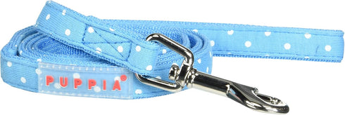 Puppia Dotty Lead Leashes, Medium, Sky Blue