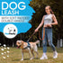 PawPawify Heavy Duty Long Nylon Dog Leash, 6 ft with Two Padded Handles, Comfortable Traffic Control for All Breeds