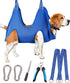 Kkiimatt Pet Dog Grooming Hammock Harness, Dog Nail Hammock, Hanging Harness Nail