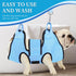 Dog Grooming Hammock for Nail Trimming, Pet Hammock for Small Dogs with Security Strap, Clippers, Nail File, and Comb