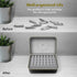 SHBC Silent 12g Co2 Cartridges Case, 40 Slots Safe Storage for Airsoft Pistols, BB Guns Co2 Cartridges Organizer