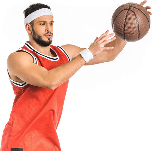 Unique Sports Team Headbands, Pack of 6, Blue