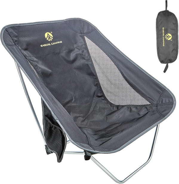 Ultralight Folding Camping Chair Low Lightweight Foldable Camp Chairs with Carry Bag