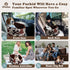 Crash-Protective Dog Car Seat for Small & Medium Breeds - Non-Slip & Washable