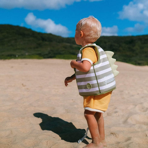 SUNNYLiFE Swim Vest - Constructed with Neoprene Plus a Secure Front Zip and Develop Water Confidence. | Toddler Swim