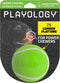Playology Squeaky Dog Toy | Durable Rubber Interactive Fetch Ball | Sweet Potato Scented for Medium Dogs