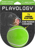 Playology Squeaky Dog Toy | Durable Rubber Interactive Fetch Ball | Sweet Potato Scented for Medium Dogs