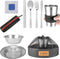 Outdoor Camping Mess Kit - 1 to 2 Persons Camping Dishes - Includes Cups, Bowls, Knives, Forks, Spoons