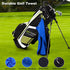Golf Accessories Cleaning Kit (13 in 1) Includes Club Brush, Divot Tool, Golf Pouch, Towel, Tees, Gifts for Men
