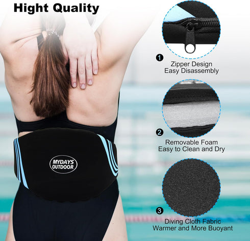 Fitness Deluxe Swim Belt, Flotation Swimming Belt for Adults and Children, Pool Exercise Equipment, Water Aerobic
