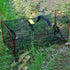 4pcs, Happyyami Portable Crawfish Trap and Lobster Cast Net Foldable Mesh Crab Fishing Net for Outdoor Bait
