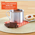 IMUSA USA Aluminum Mug for Stovetop Use or Camping, 1.25-Quart, Silver