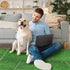 6 14'' 18" Amylove Pcs Puppy Artificial Grass Pee Pads x Fake Grass Turf for Dogs Washable Artificial Grass Rug Pet