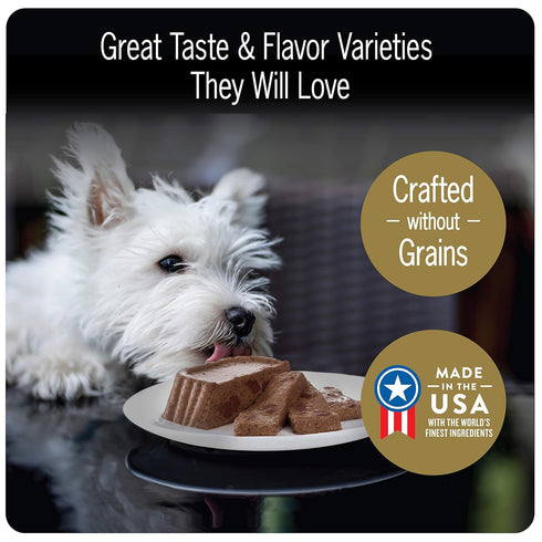 Cesar Home Delight Wet Dog Food, Beef Stew, 3.5 Oz Tray, Pack of 1