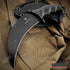 Tactical Knife Hunting Knife Survival Knife Karambit Fixed Blade Knife Razor Sharp Edge Camping Accessories Camping Gear Survival Kit Survival Gear Tactical Gear 82422 (Black) by TAKUMITAK