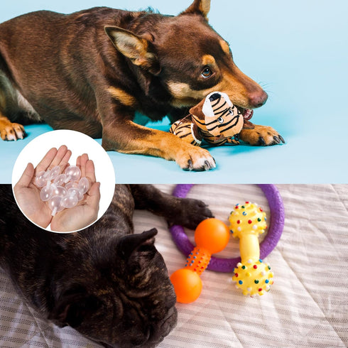 Alrhso 12 3cm/1.18In Replacement Squeakers for Dog Toys, Pcs Toy Noise Maker Plush Toy Repair Airbag Squeakers for DIY
