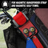 Golf Bag Metal Landing Pads for Magnetic Golf Equipment - Quick Access to Towel, Rangefinder, Flask, Speaker - US Patent