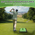 Fanshaw 16"x12" Golf Hitting Mat, Swing Path Feedback Golf Training Mat, Extra Replaceable Practice Mat, Indoor Outdoor