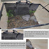 Magnetic Fish Tank Lid, Anti-Jumping Net Cover Mesh to Protect Fish from Jumping Out of Aquarium