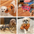 Dog Sweater - Classic Plaid Knitted Turtleneck for Small Medium Dogs and Cats, Warm Winter Clothing