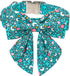 Maca Bates St. Patrick's Day Lucky Clover Dog Collar with Bow Tie, Adjustable Breakaway Green Collar for Dogs.
