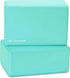 Signature Fitness Set of 2 High Density Yoga Blocks, 9"x6"x4" Each, Pair, Multiple Colors by Signature Fitness