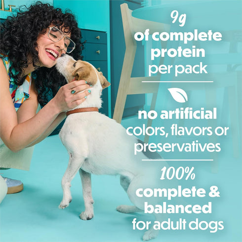 (8 Packs 3) 3 oz. Purina Beneful Small Breed Wet Dog Food With Gravy, IncrediBites with Real Beef - of Cans