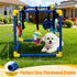 VYNALTIX 12 12 Puppy Play Gym with Toys, Removable Dog Enrichment Playground, Interactive Indoor Training Activity
