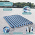 3-in-1 Aqua Fold & Go Tanning Pool Float, Mat and Tanning Pool Lounger Padded Mat for Land or Water with Carry Strap