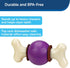PetSafe Busy Buddy Bouncy Bone Dog Toy - Treat-Holding for Aggressive Chewers, M/L